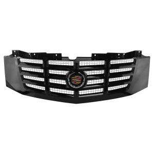 Решетка радиатора черная с хромированной сеткой OEM 19156281 41U для Cadillac Escalade 2007-2014